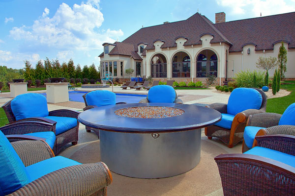 Gas Concrete Firepit Stark County